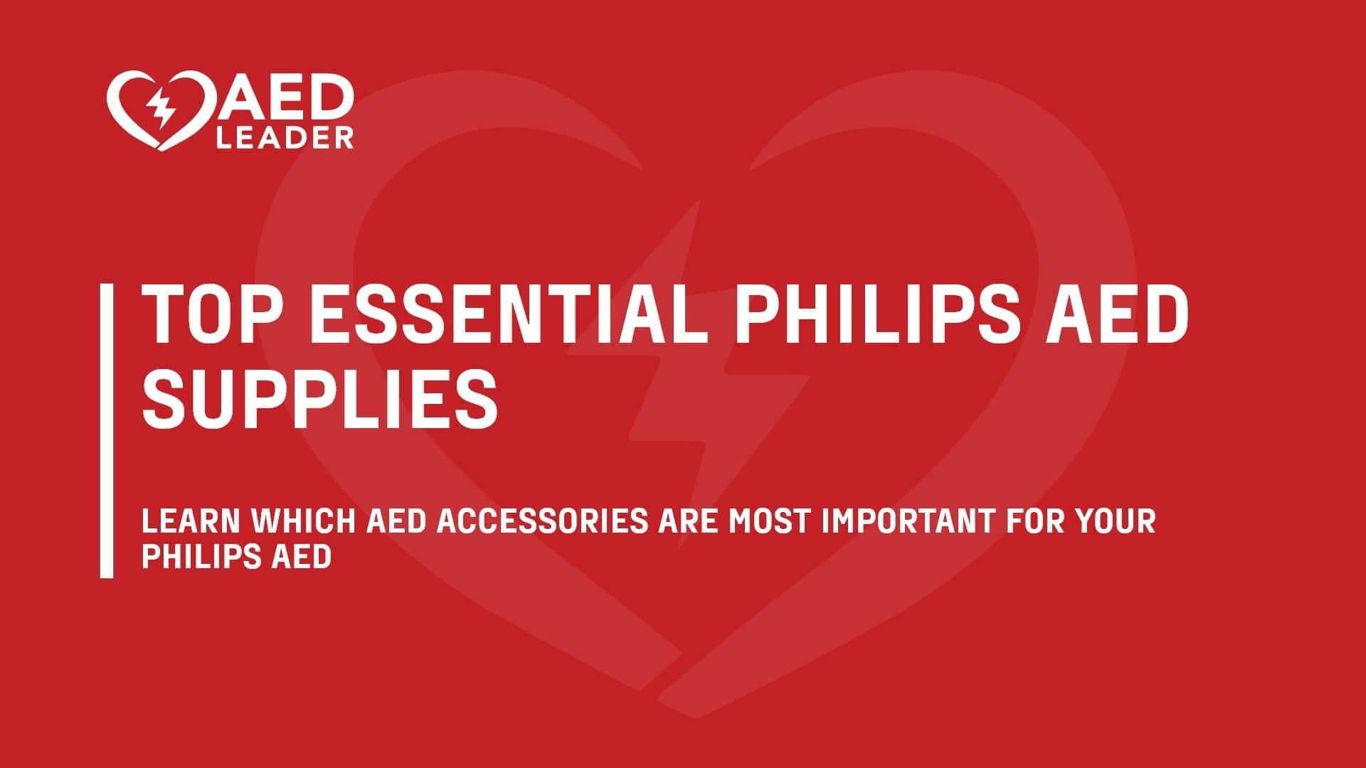 Philips AED Supplies