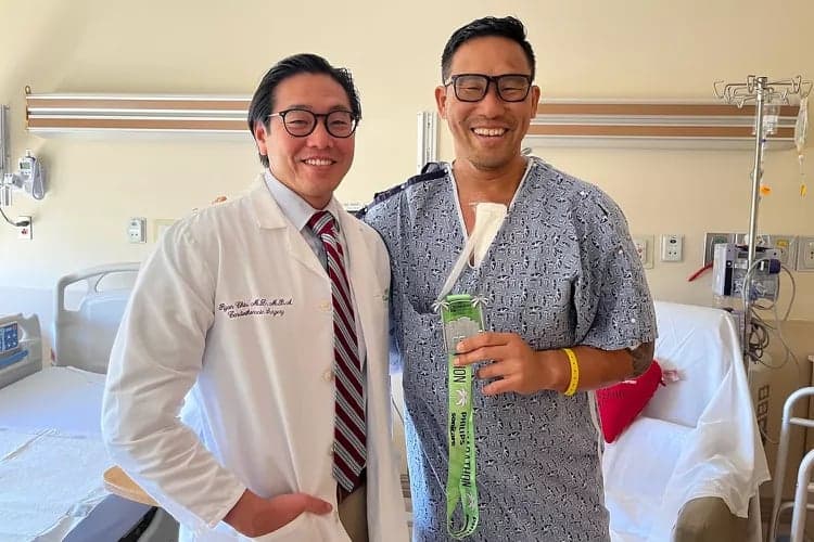 Marathon Runner in Cardiac Arrest Saved by a Heart Surgeon Leaving Brunch