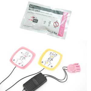 LIFEPAK 500/1000/CR Plus Training Pediatric Pads Complete Kit, 5 Pairs