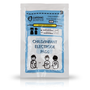 Cardiac Science Pediatric Electrode Pads - Expire 07/3/2026